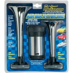 Wolo Manufacturing Wolo® Air Horn Two Trumpet Chrome Plastic 24-Volt - 403-24