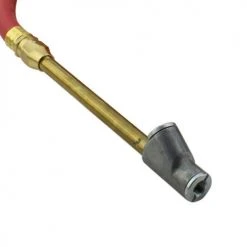 Milton Dual Head Straight Chuck Inflator Gauge, 10 to 160 PSI, 5' Hose - 501 -Globalindustrial Car Shop 501 ChuckHead