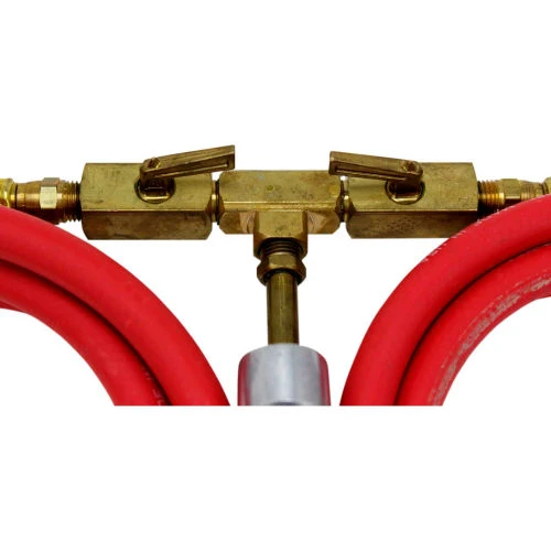 Milton Dual Truck Tire Inflator Gauge, 10 to 160 PSI, 7' Hose - 550 2 Milton Dual Truck Tire Inflator Gauge, 10 to 160 PSI, 7' Hose - 550 - Image 2