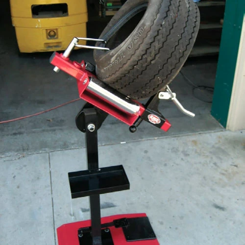 AME International Portable Manual Tire Spreader, For Use With 13" - 20" Tires, Red 2 AME International Portable Manual Tire Spreader, For Use With 13" - 20" Tires, Red - Image 2