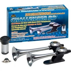 Wolo Manufacturing Wolo® Roof Mount Air Horn All Metal With Direct Drive 24-Volt Compressor - 808-24