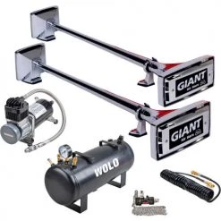 Wolo Manufacturing Wolo® Giant Roof Mount Air Horns Low And High Tone Horns - 825-858