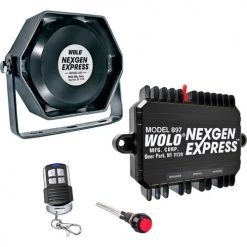 Wolo Manufacturing Wolo® Electronic Train Horn And Speaker 100-Watts 12-Volt - 897