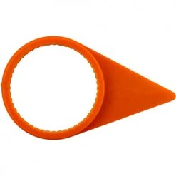 AME International CheckMate, Loose Wheel Nut Indicator, Bag of 100, High Temp, 33MM, Hi-Vis Yellow