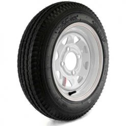 Martin Wheel Kenda Loadstar Trailer Tire and 4-Hole Custom Spoke Wheel DM412C-4C-I - 480-12 - LRC