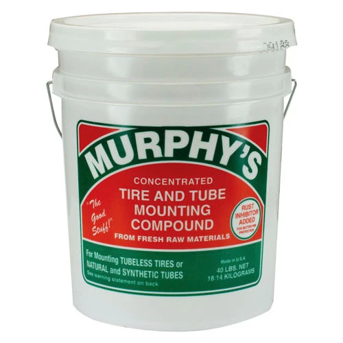 JTM Murphy's Tire and Tube Mounting Compound 40 lbs. - Min Qty 3 1 JTM Murphy's Tire and Tube Mounting Compound 40 lbs. - Min Qty 3