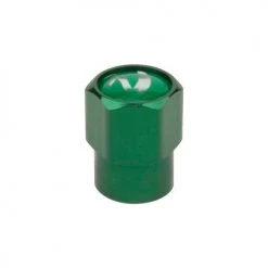 Myers Green Anodized Aluminum Valve Cap for Nitrogen Inflated Tires - Min Qty 5