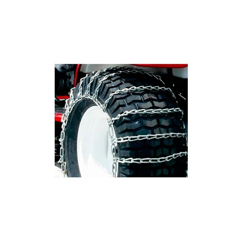 Peerless Chain Maxtrac Snow Blower/Garden Tractor Tire Chains, 2 Link Spacing (Pair) - 1061056 - Pkg Qty 4 1 Peerless Chain Maxtrac Snow Blower/Garden Tractor Tire Chains, 2 Link Spacing (Pair) - 1061056 - Pkg Qty 4