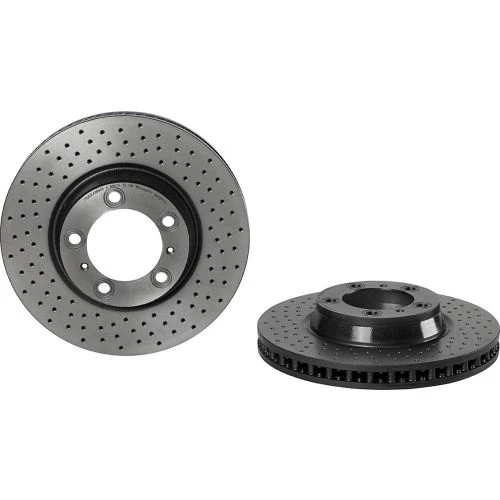 Premium UV Coated Front Brake Rotor, Brembo 09.C877.11 1 Premium UV Coated Front Brake Rotor, Brembo 09.C877.11