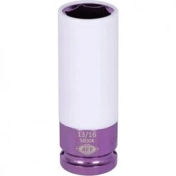 American Forge & Foundry 13/16" Mag Wheel Power Socket, 1/2" Drive, 6 Pt Deep