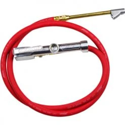 Milton Dual Head Straight Chuck Inflator Gauge, 10 to 160 PSI, 5' Hose - 501 -Globalindustrial Car Shop UOS 501