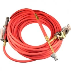 Milton On Board Truck Tire Inflator Gauge, 10 to 160 PSI, 50' Hose - 552 -Globalindustrial Car Shop UOS 552