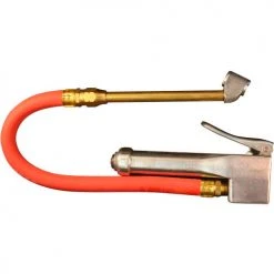 Milton Dual Head Chuck Bayonet Inflator Gauge, 10 to 120 PSI, 12" Hose - S-522 -Globalindustrial Car Shop UOS S 522W