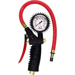 Milton Pro Analog Pistol Grip Inflator Gauge W/ Straight Chuck, 230 PSI, 15" Hose - S-574A -Globalindustrial Car Shop UOS S 574A