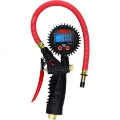Milton® Pro Digital Pistol Grip Inflator Gauge W/ Straight Chuck, 255 PSI, 15" Hose -Globalindustrial Car Shop UOS S 574D