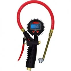 Milton® Pro Digital Pistol Grip Inflator Gauge W/ Dual Head Chuck, 255 PSI, 36" Hose -Globalindustrial Car Shop UOS S 576D