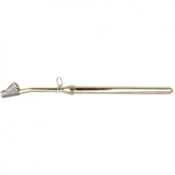 Milton® Service Gauge, Extended Dual Head, Straight Foot 10 Deg. Bend, 10 to 160 PSI, S-986BNT