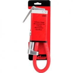 Milton Single Head Air Chuck Inflator Gauge, 10 to 160 PSI, 15" Hose - S-505 -Globalindustrial Car Shop s 505 pkgfront