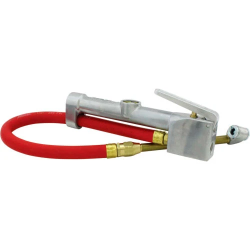 Milton Dual Head Chuck Inflator Gauge, 10 to 160 PSI, 15" Hose - S-506 1 Milton Dual Head Chuck Inflator Gauge, 10 to 160 PSI, 15" Hose - S-506