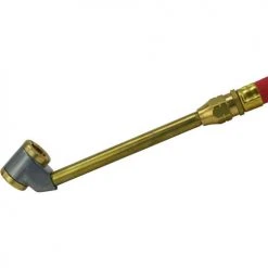 Milton® Pro Analog Pistol Grip Inflator Gauge W/ Large Bore Dual Chuck, 230 PSI, 15" Hose -Globalindustrial Car Shop s 578A lrgbrechckextnsn