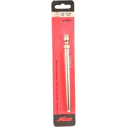Milton® Straight Passenger Car Tire Gauge, 5 to 50 PSI, S-923 3 Milton® Straight Passenger Car Tire Gauge, 5 to 50 PSI, S-923 - Image 3