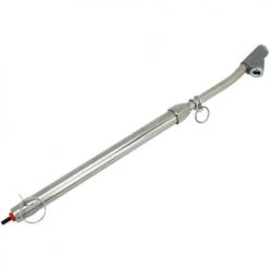 Milton® Recalibratable Service Gauge, Dual Straight Foot 10 Deg. Bend, 10 to 160 PSI, S-986CBNT